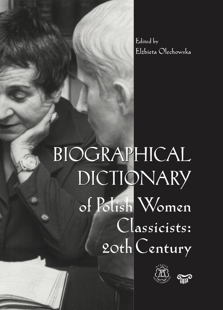 Biographical Dictionary of Polish Women Classicists: 20th Century